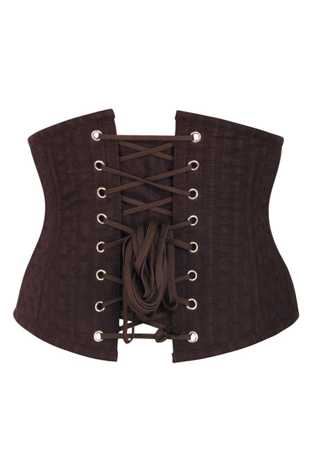Best Vintage Brown Steampunk Corset - Powerful Corset Cord Lacing