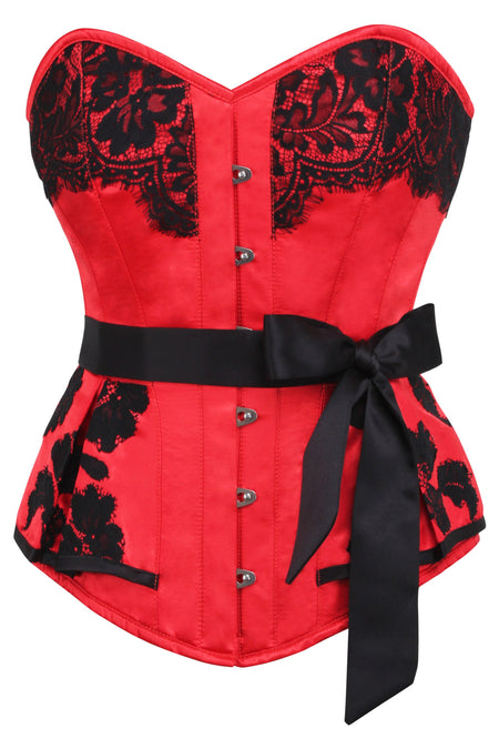 Caudatus Sexy Black And Red Red And Black Corset And Bustiers Stripe  Underbust Corset Bustier Basque Red And Black Corset Korsett For Women Sexy  Lingerie From Tubi07, $5.42