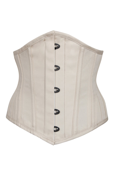Champagne Satin Waspie Corset