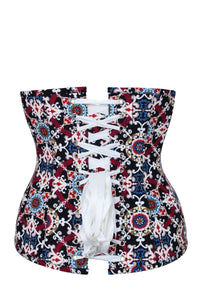Corset Story CSFT166 Mosaic Tile Longline Underbust Corset